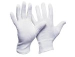 Baumwoll-Trikot-Handschuh - Damengröße