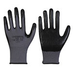 Feinstrick-Handschuh mit Nitril-Schaum-Beschichtung